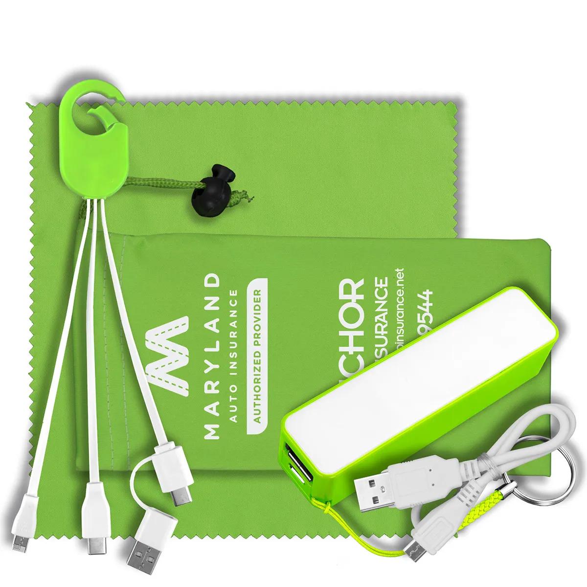 Mobile Tech Power Bank Kit Charging Cables - 3.5 x 7 in - product view 8