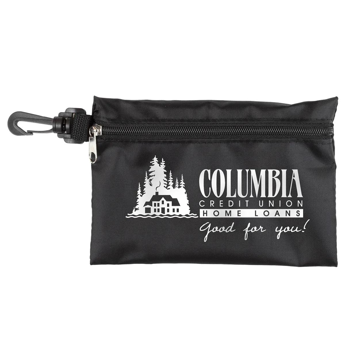 Golf Kit 15 Piece Zippered Pack Carabiner - 7.5 x 5 in - product view 8