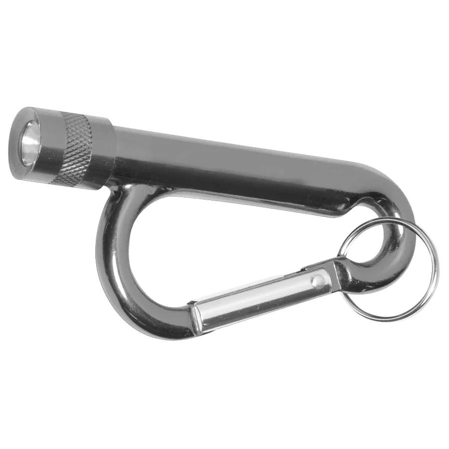 Metal Carabiner Flashlight Aluminum Split Ring - 4 x 1.8 in - product view 6