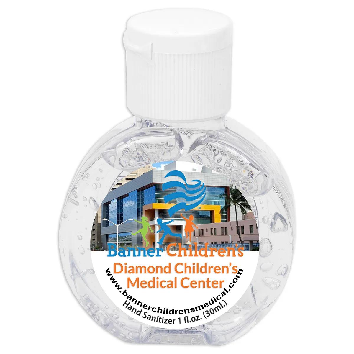 Hand Sanitizer 1 oz Round Flip Top Citrus Scent - 1.5 x 2.6 in - product view 5
