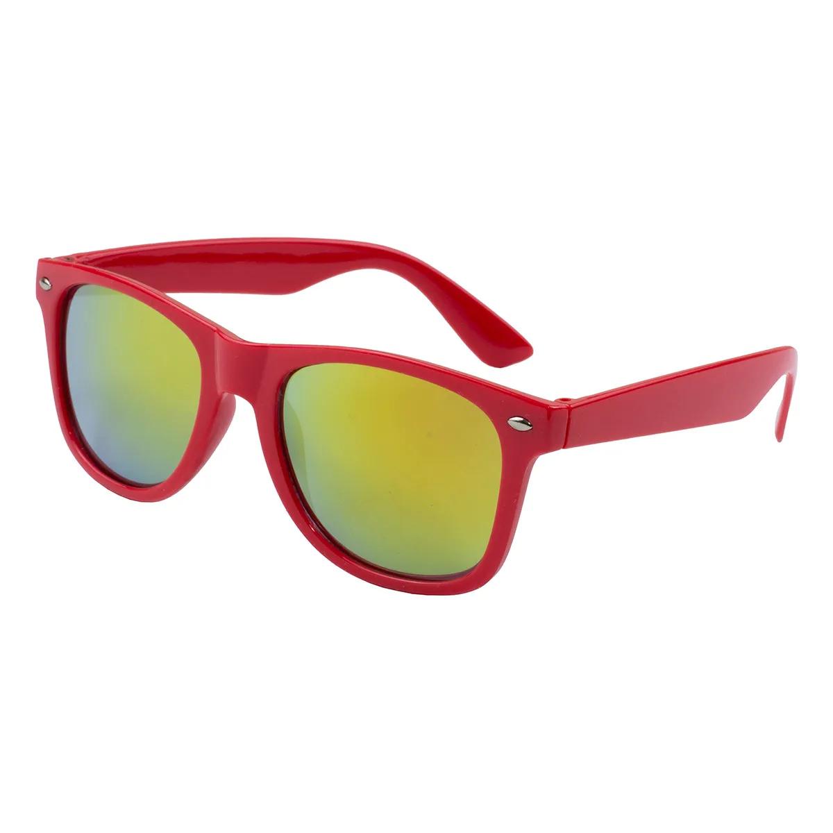 Mirror Lens Sunglasses High Gloss ABS Frame - 5.75 in - product view 9