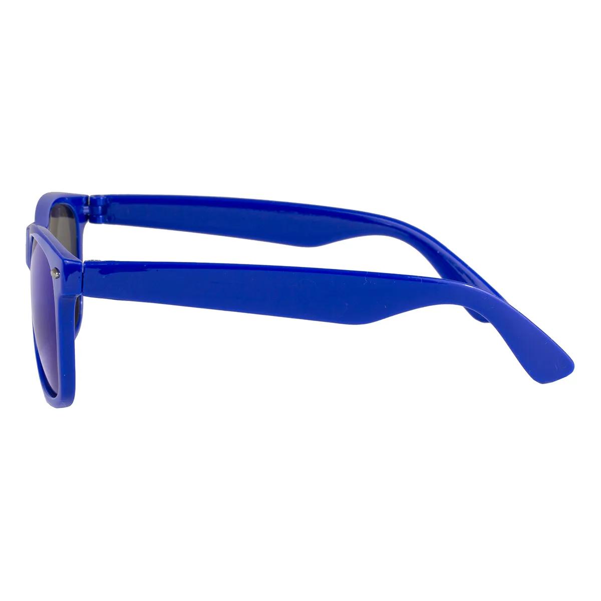 Mirror Lens Sunglasses High Gloss ABS Frame - 5.75 in - product view 22