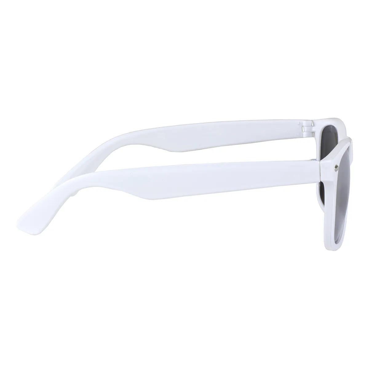 Mirror Lens Sunglasses High Gloss ABS Frame - 5.75 in - product view 25
