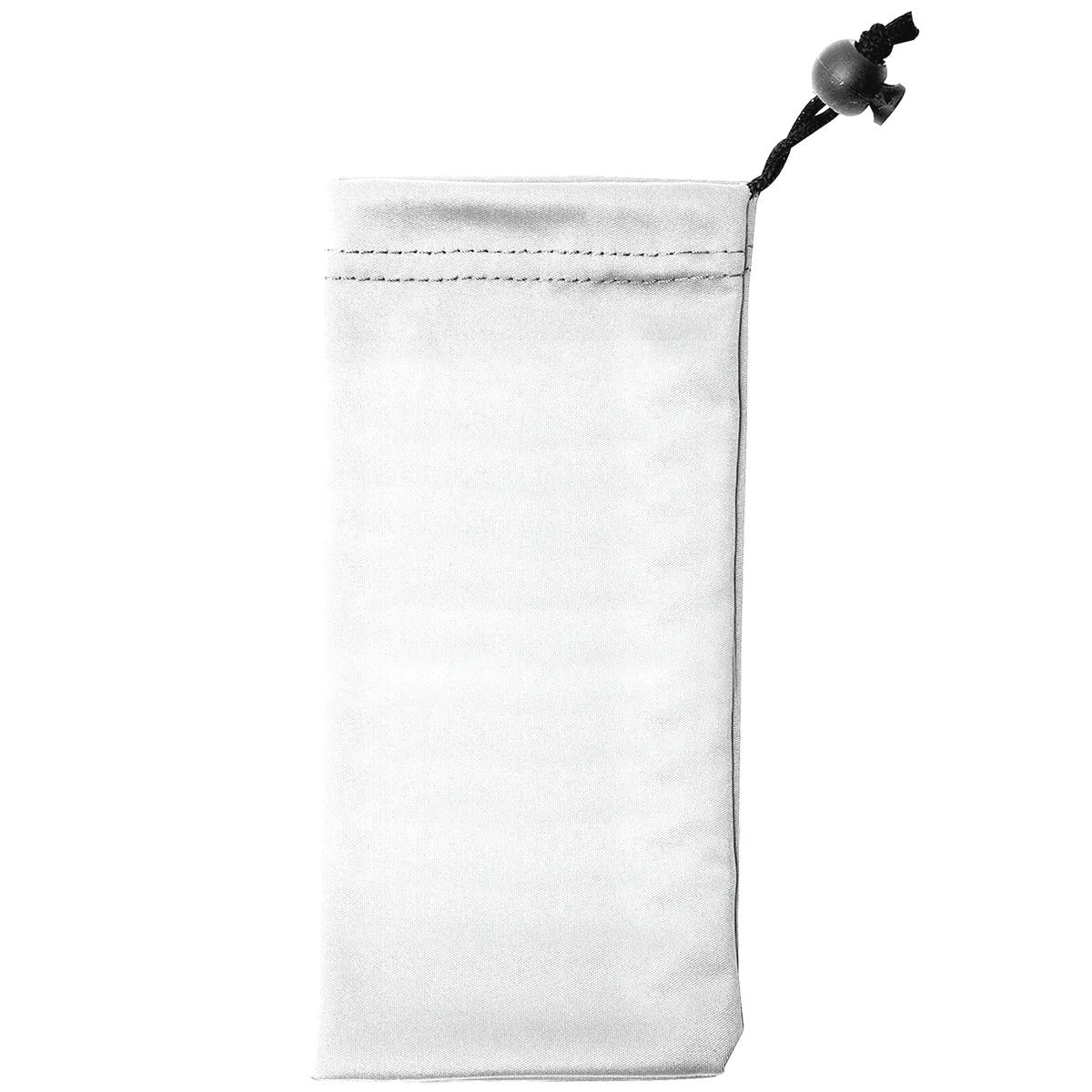 Microfiber Phone Pouch Drawstring Full Color Print - 4 x 7.5 in - product view 3