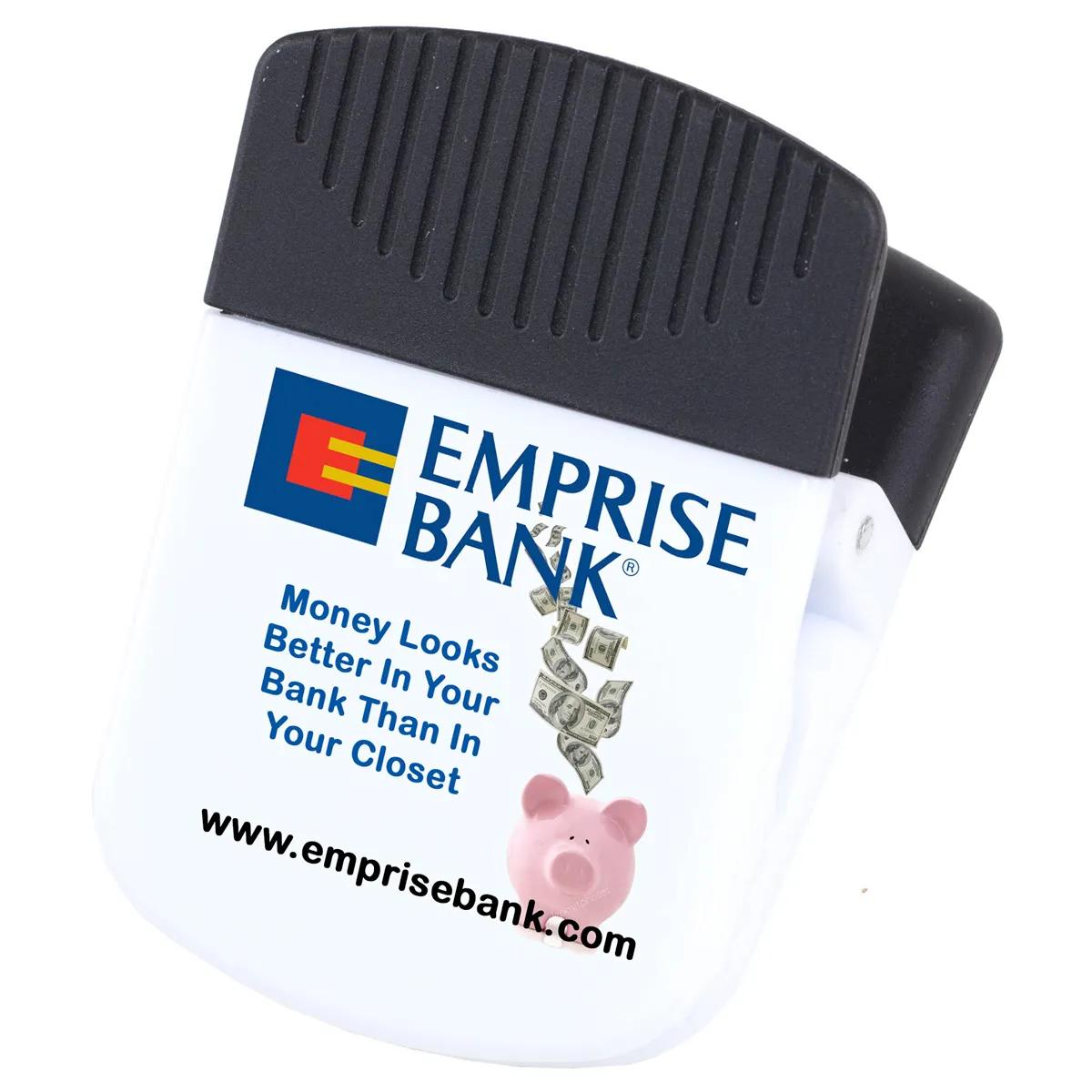 Jumbo Magnetic Clip Polypropylene Strong Hold - 2 x 2.75 in - product view 10