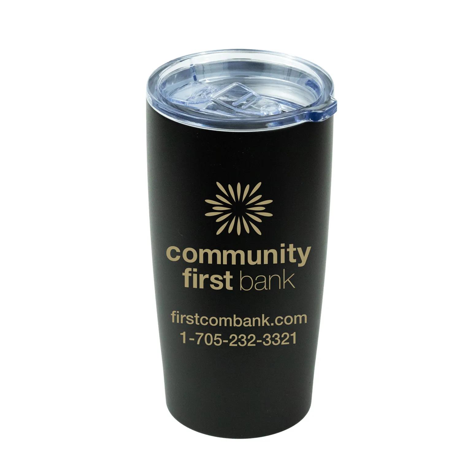 Insulated Tumbler Powder Coated Stainless Steel - 20 oz - product view 3