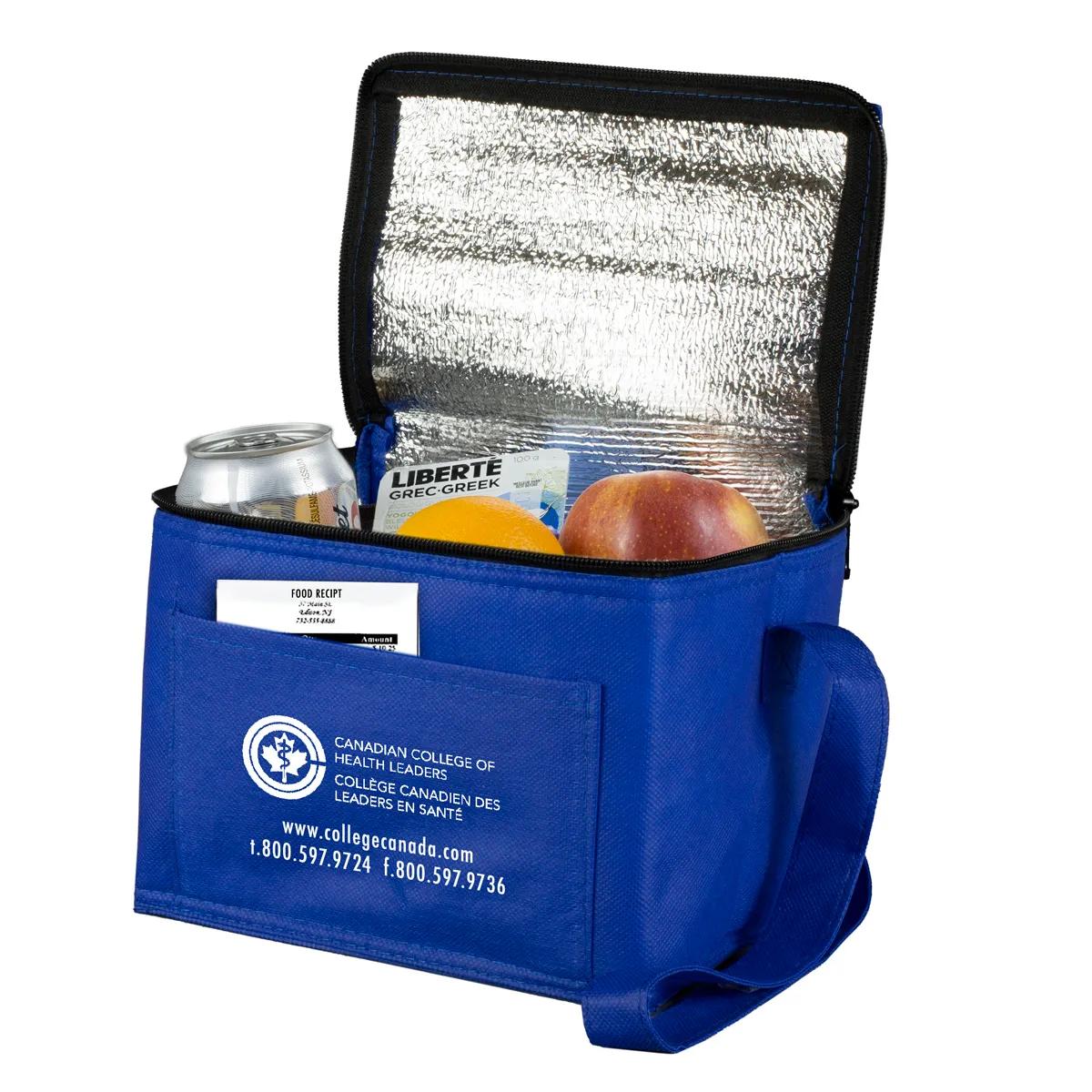 Insulated Cooler Bag Non-Woven 6 Pack Size - 8 x 6 x 6 in - product view 15
