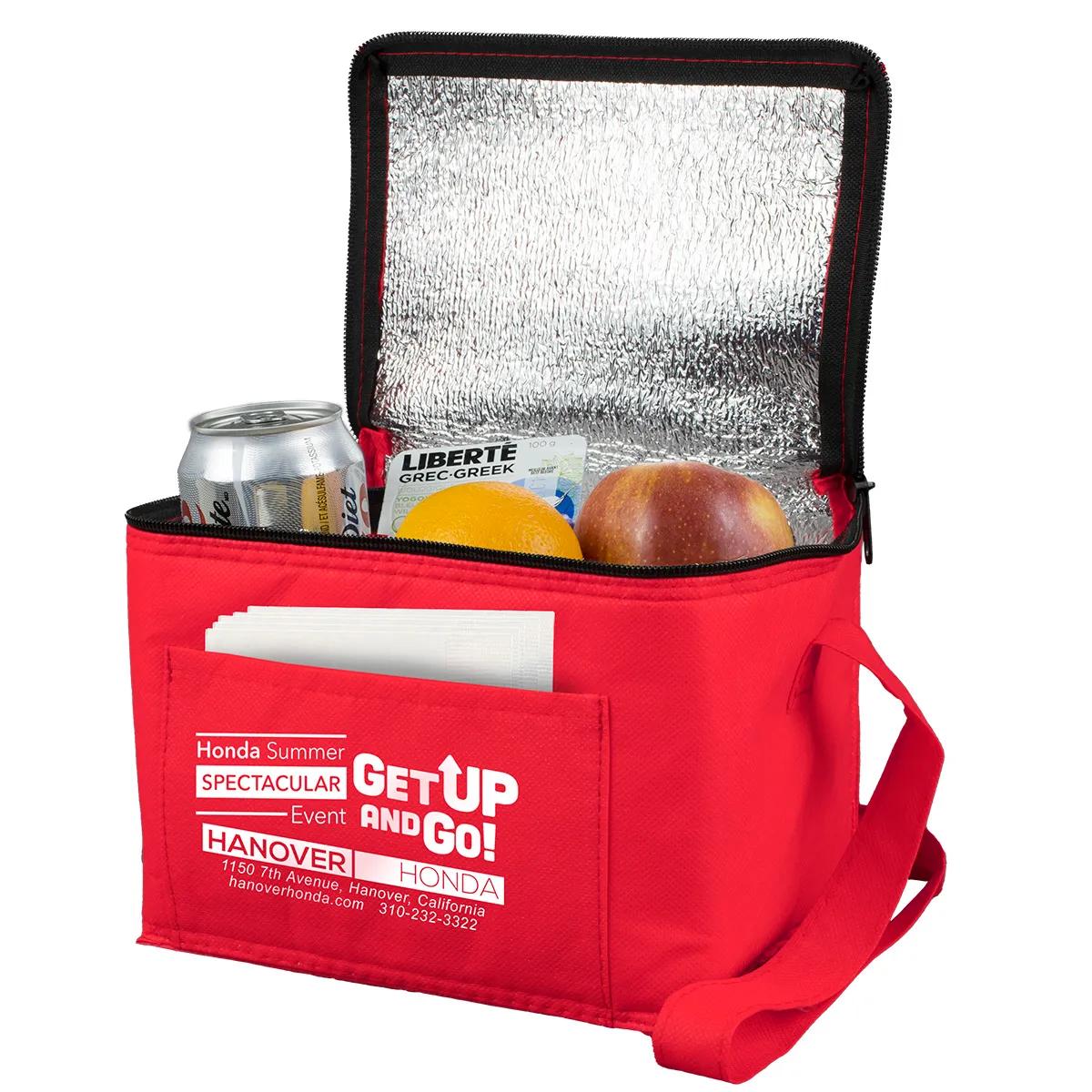 Insulated Cooler Bag Non-Woven 6 Pack Size - 8 x 6 x 6 in - product view 17