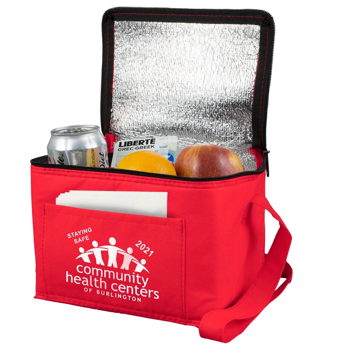 Insulated Cooler Bag Non-Woven 6 Pack Size - 8 x 6 x 6 in - product view 19