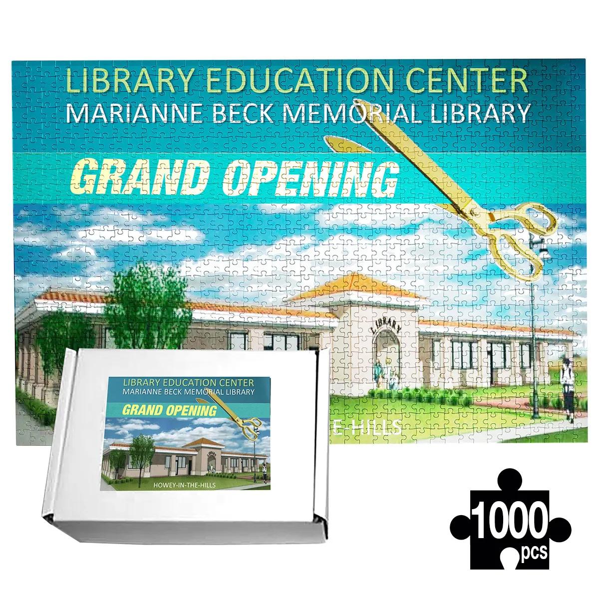 Jigsaw Puzzle 1000 Piece Full Color Custom - 29.31 x 19.75 in