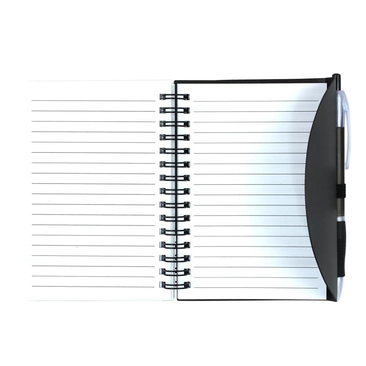 Spiral Notebook with Matching Pen Polypropylene - 3.75 x 5.5 in - product view 5
