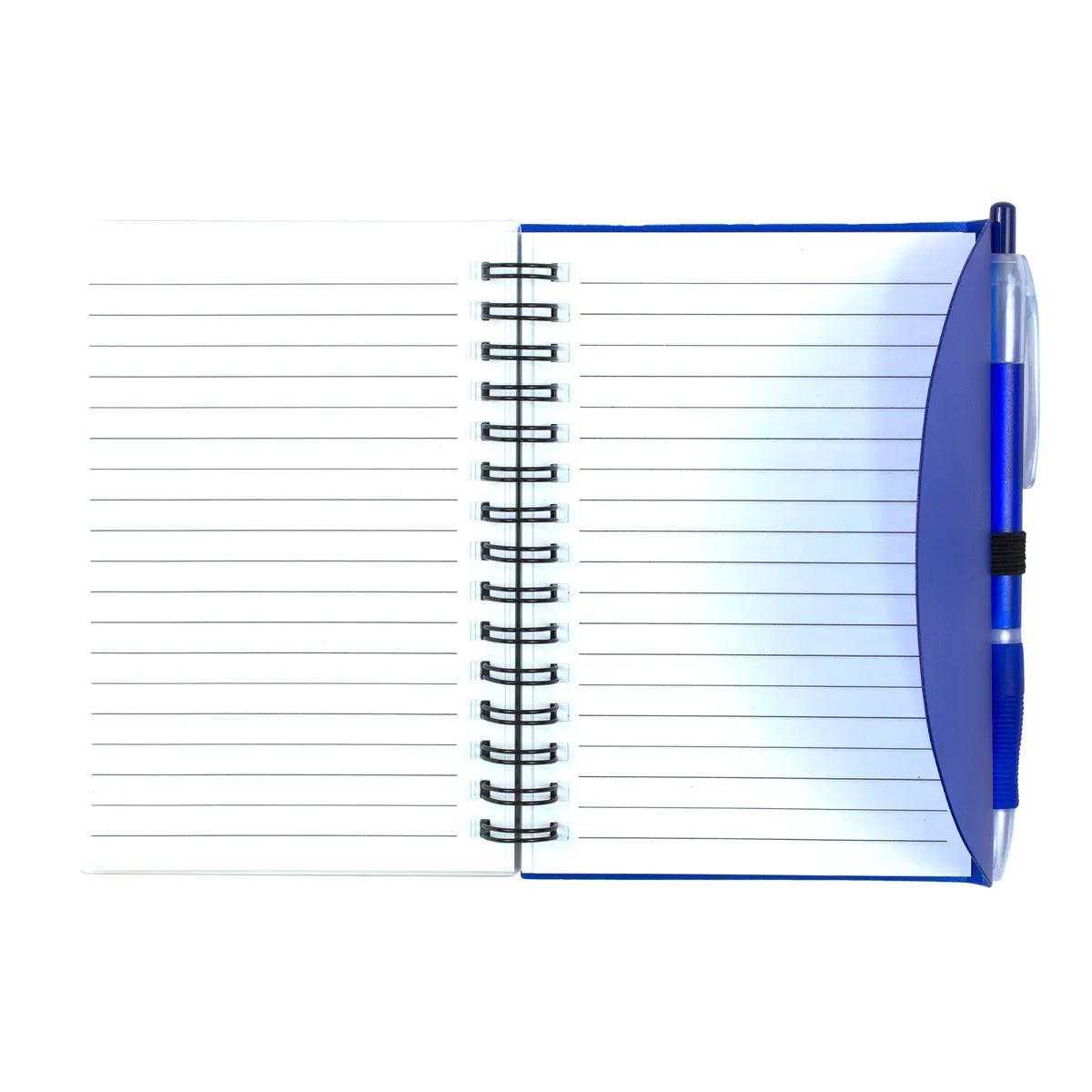 Spiral Notebook with Matching Pen Polypropylene - 3.75 x 5.5 in - product view 6