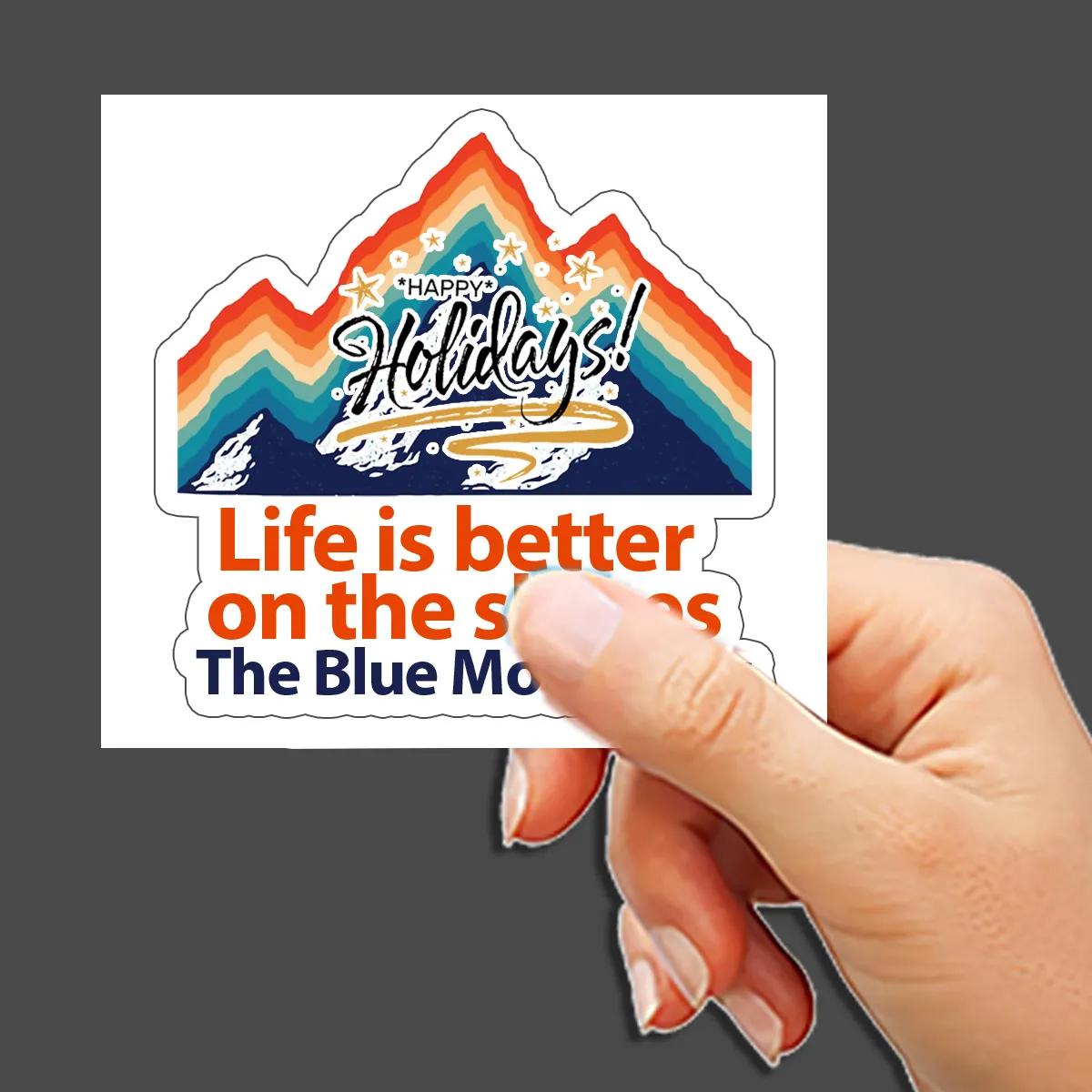 Custom Stickers Kiss-Cut Individual Vinyl 6 Mil - 4.1-9 sq in - product view 4