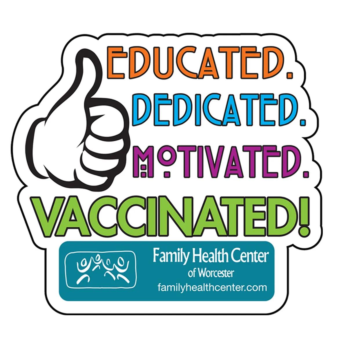 Custom Stickers Kiss-Cut Individual XL Vinyl 6 Mil - 25.1-36 sq in - product view 4