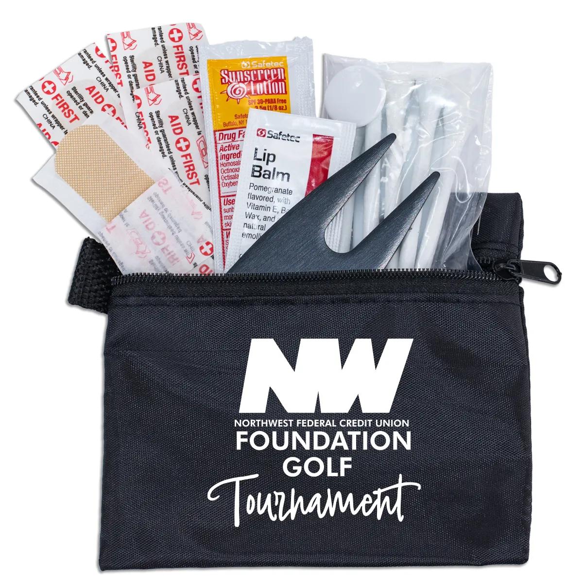 Golf Kit 15 Piece with Metal Divot Tool Polyester - 5 x 4.25 in - product view 3