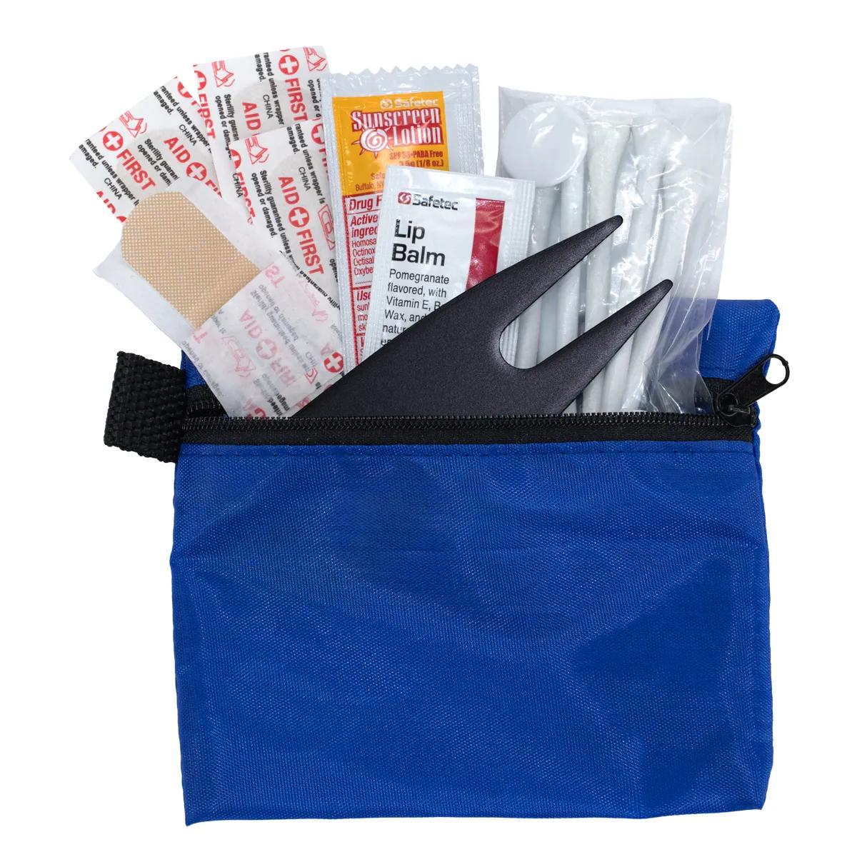 Golf Kit 15 Piece with Metal Divot Tool Polyester - 5 x 4.25 in - product view 10