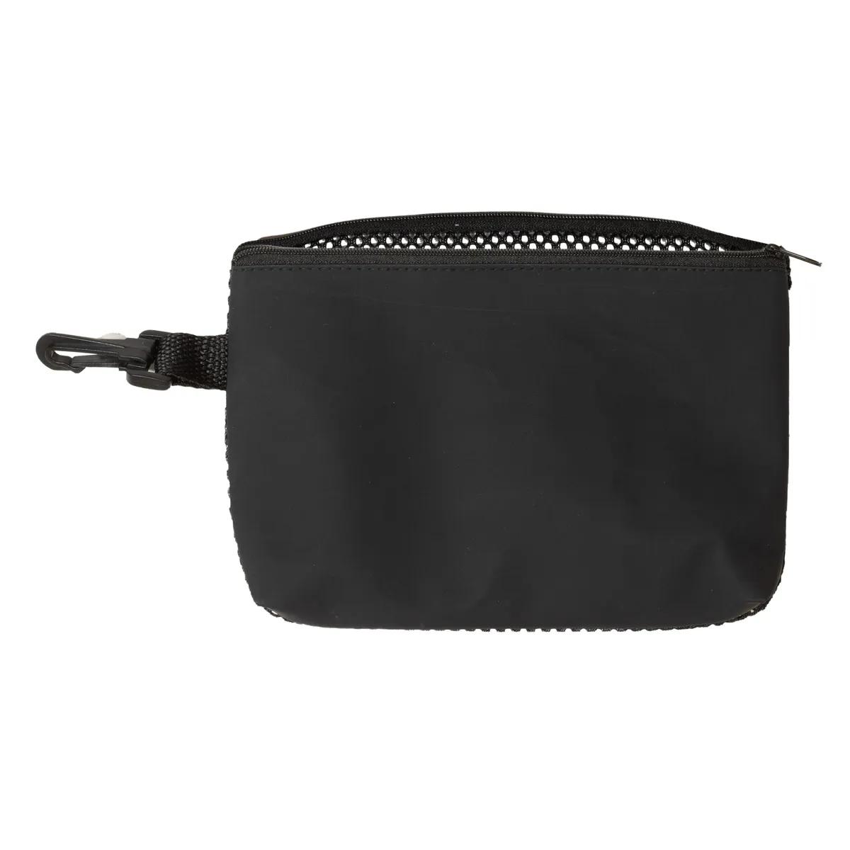 Mesh Zipper Storage Pouch See-Through Polyurethane - 8 x 5 in - product view 10