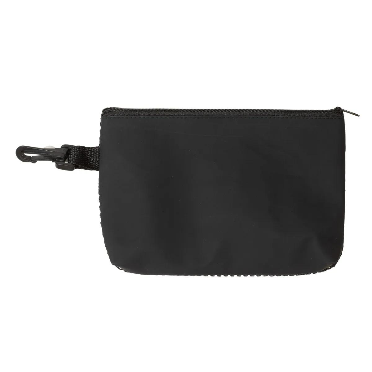 Mesh Zipper Storage Pouch See-Through Polyurethane - 8 x 5 in - product view 11