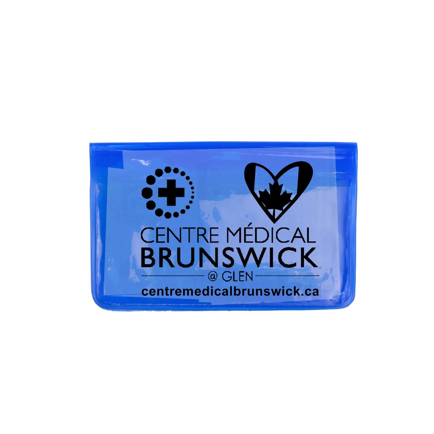 First Aid Kit 12 Piece Colorful Vinyl Pouch - 4.5 x 4.5 in - product view 7