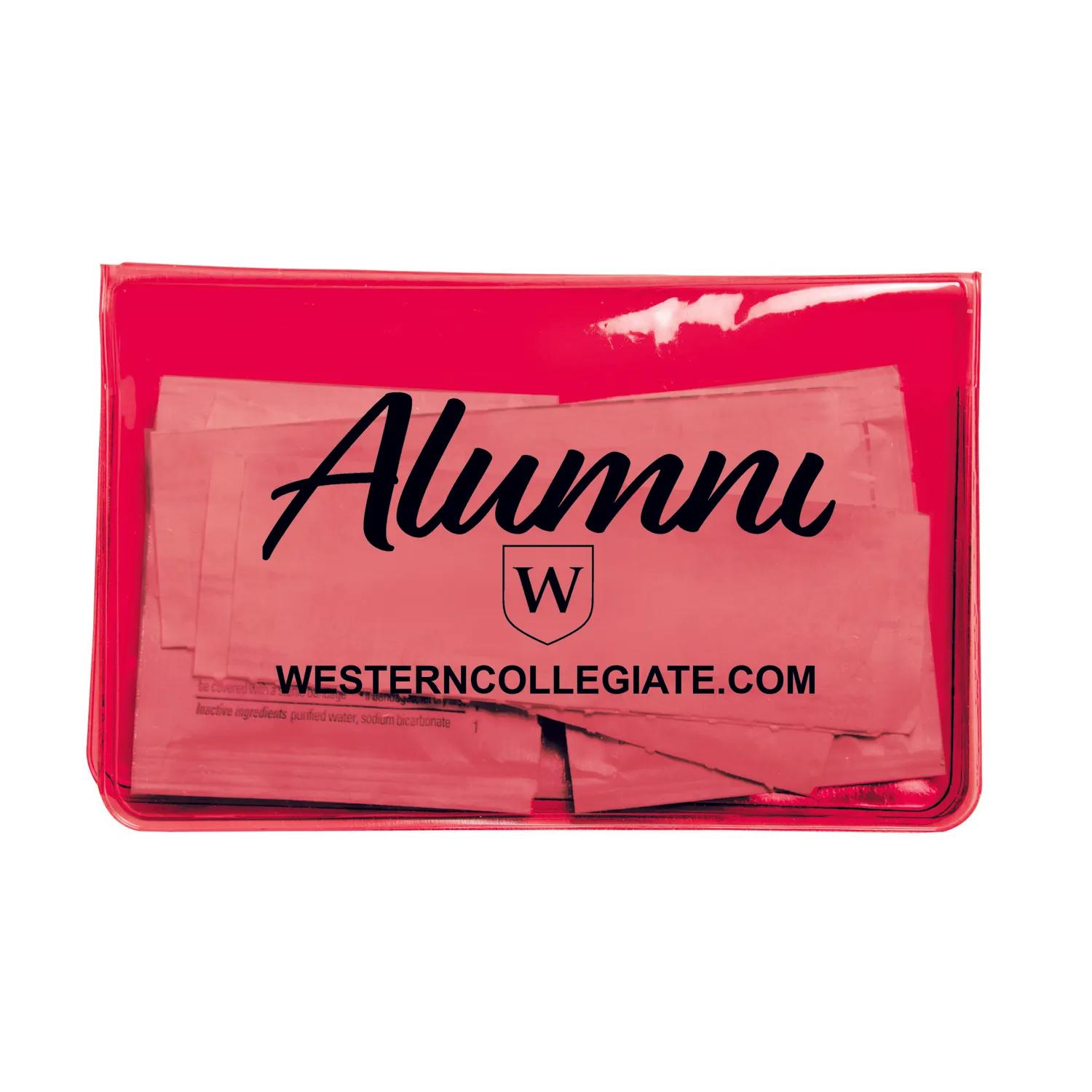 First Aid Kit 12 Piece Colorful Vinyl Pouch - 4.5 x 4.5 in - product view 21