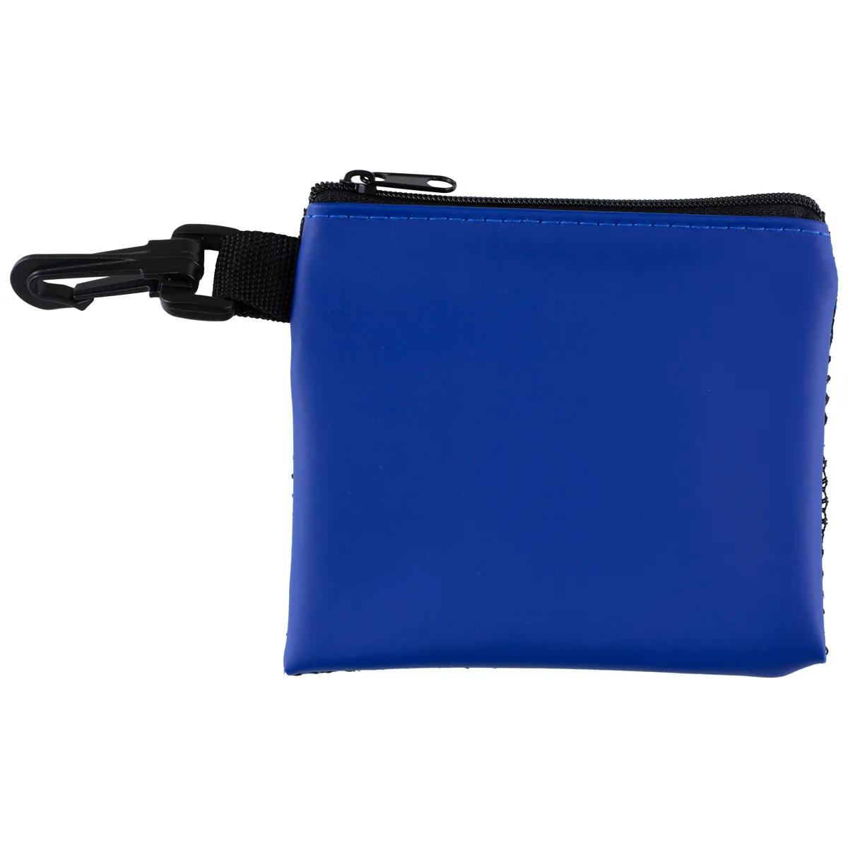 Mesh Zipper Storage Pouch Small See-Through - 5 x 4.25 in - product view 8