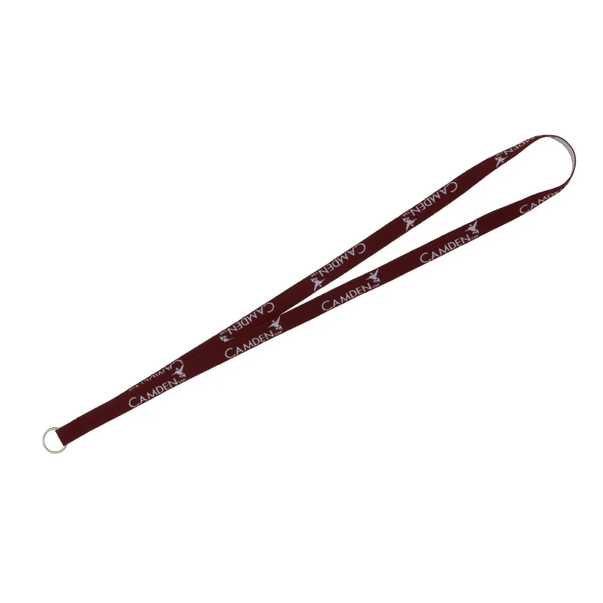 Custom Lanyards Woven-In Detail Polyester 0.5 in - 18 in Long - product view 3