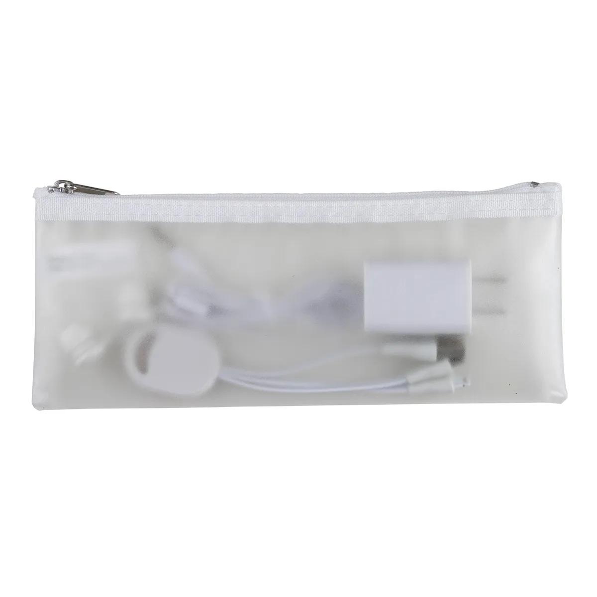 Pencil Pouch Vinyl Zipper Dubai Style - 8.25 x 3.4 in - product view 22