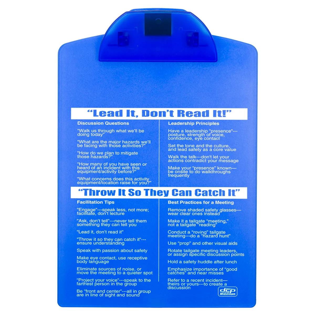 Clipboard Letter Size Polystyrene Dwight - 9 x 13 in - product view 5