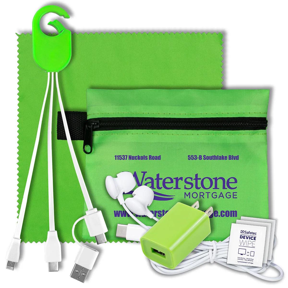 Mobile Tech Charging Kit Plus Zipper Pack - 5 x 4.25 in - product view 5