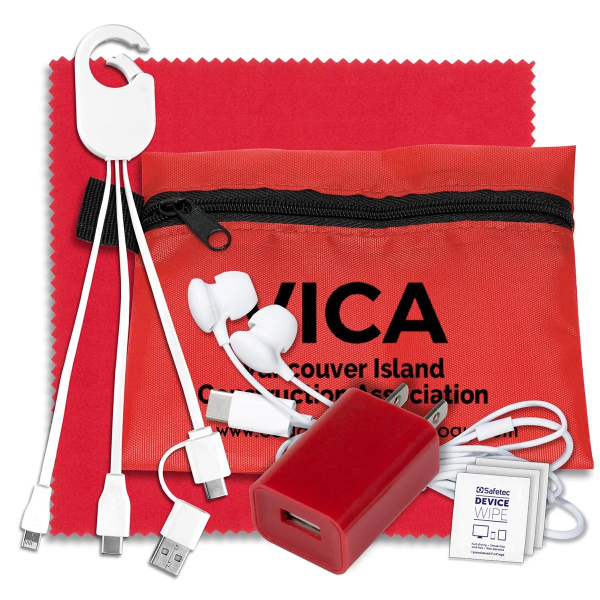 Mobile Tech Charging Kit Plus Zipper Pack - 5 x 4.25 in - product view 7