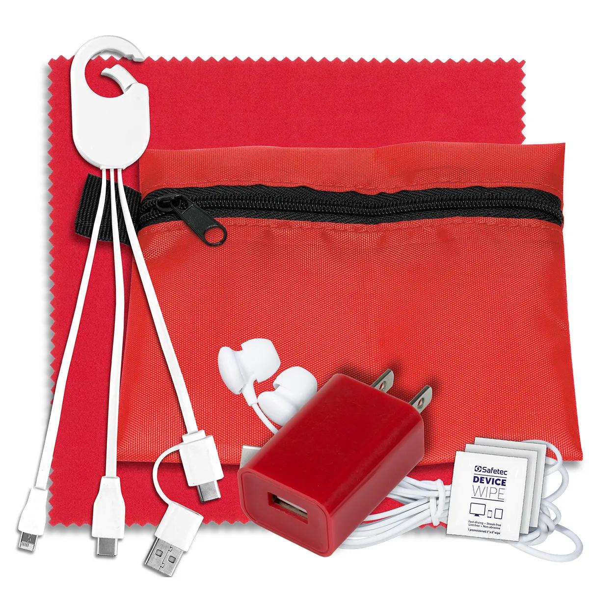 Mobile Tech Charging Kit Plus Zipper Pack - 5 x 4.25 in - product view 8