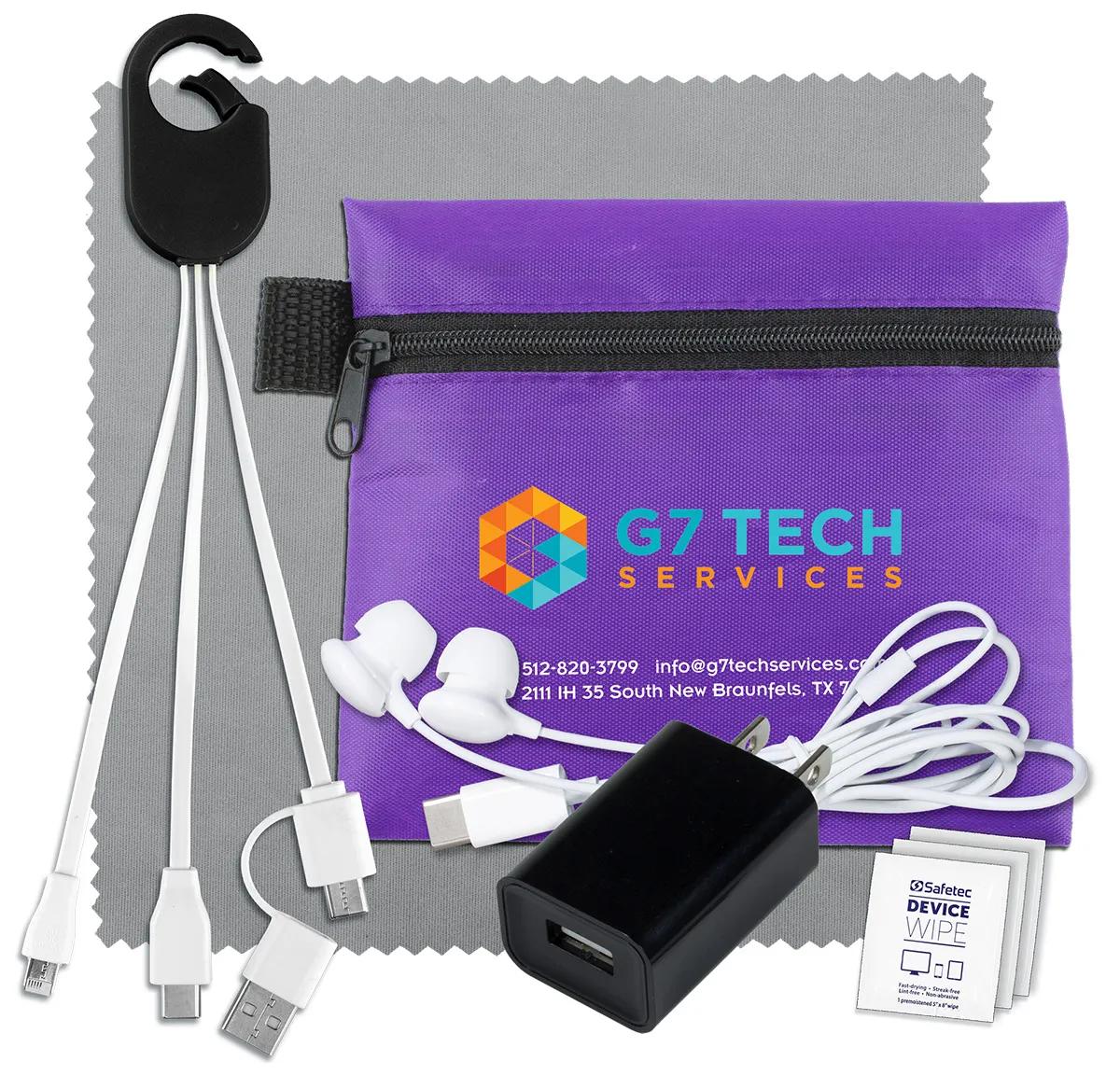 Mobile Tech Charging Kit Plus Zipper Pack - 5 x 4.25 in - product view 13