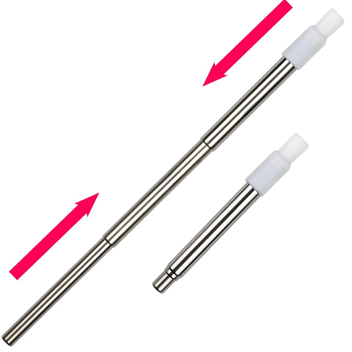 Collapsible Straw Stainless Steel Reusable - 8 in Extended - product view 19