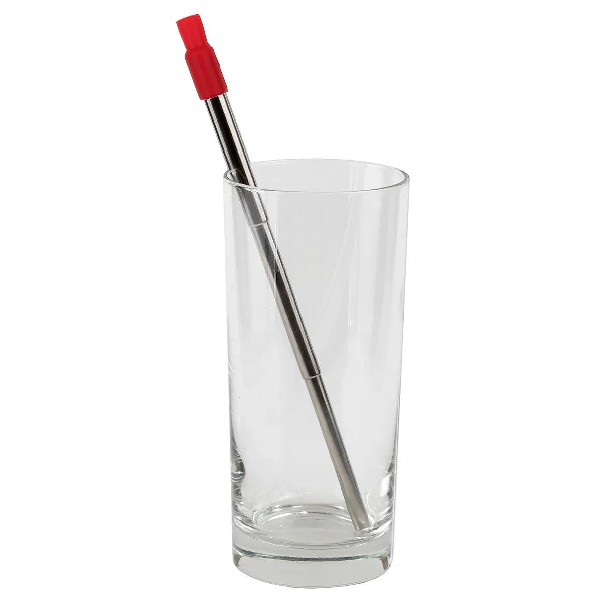 Collapsible Straw Stainless Steel Reusable - 8 in Extended - product view 21