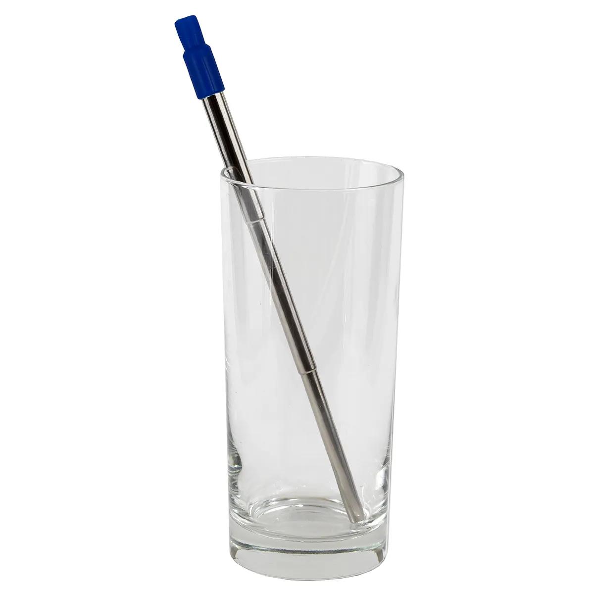 Collapsible Straw Stainless Steel Reusable - 8 in Extended - product view 22