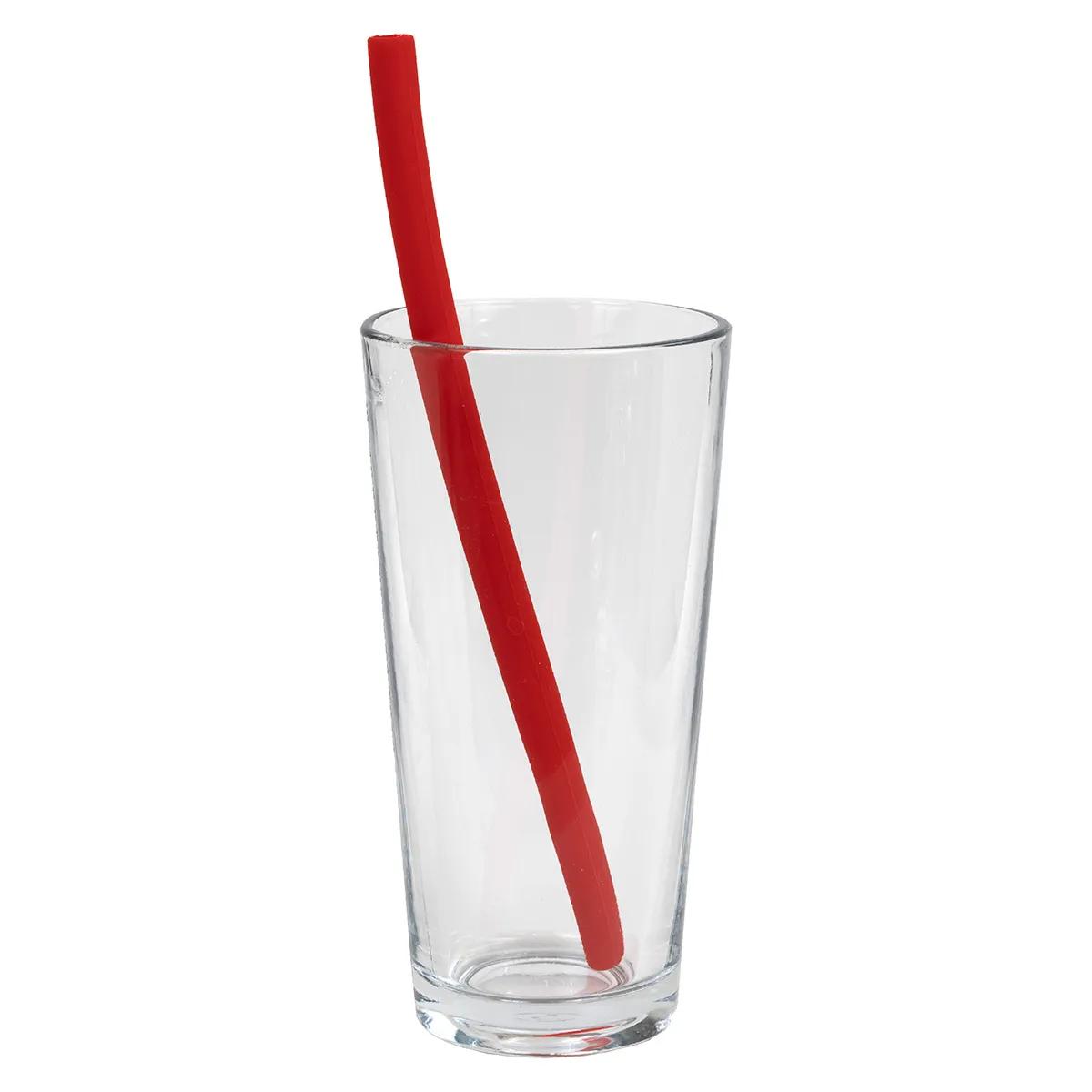 Silicone Straw Reusable Flexible Wide Mouth - 10 in Long - product view 12