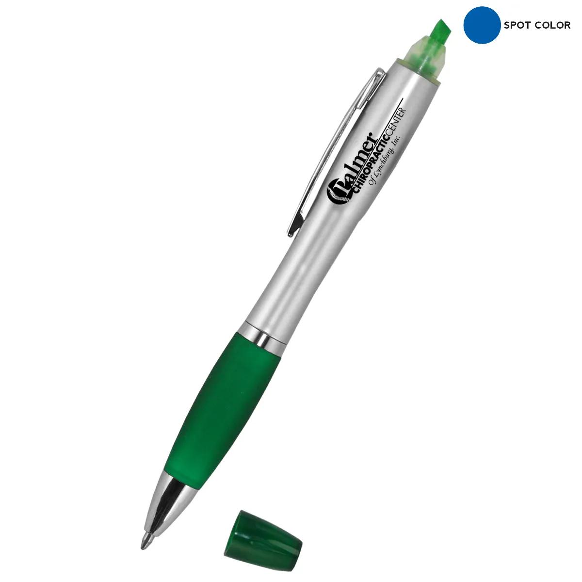 Pen Highlighter Combo Elite Twist Action - 5.25 x 0.75 in - product view 2