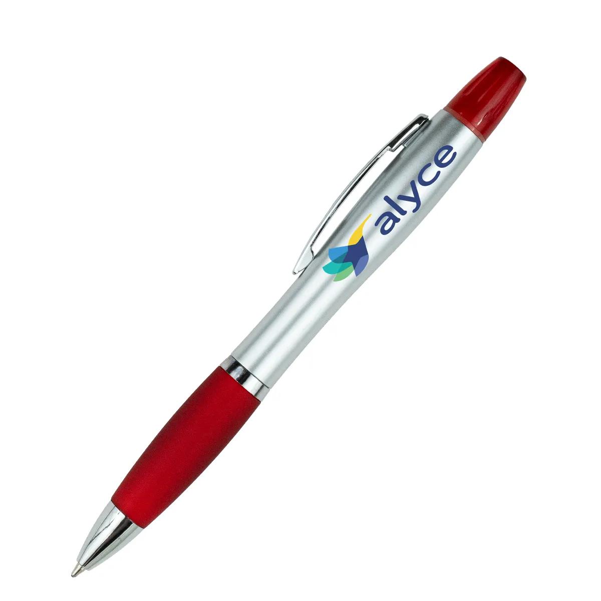 Pen Highlighter Combo Elite Full Color Print - 5.25 x 0.75 in - product view 4