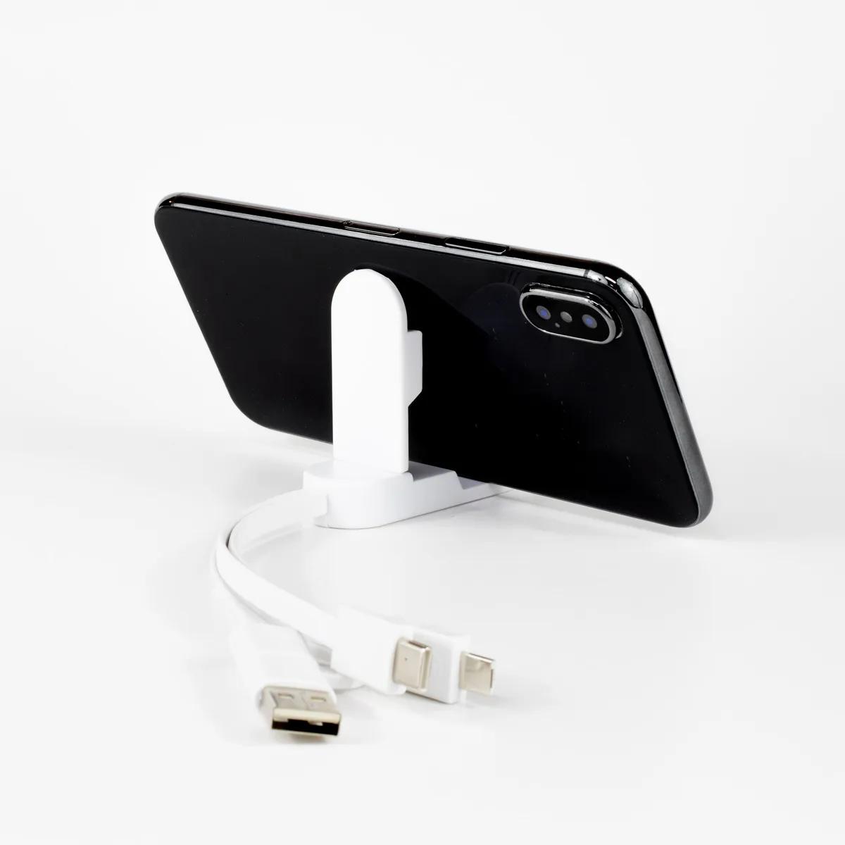 Phone Charging Cable 5-in-1 with Stand Acrylic - 9.4 x 0.8 in - product view 22