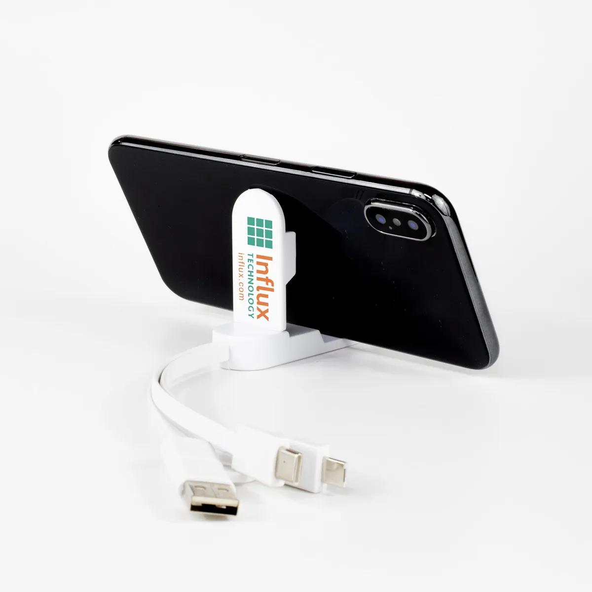 Phone Charging Cable 5-in-1 with Stand Acrylic - 9.4 x 0.8 in - product view 25