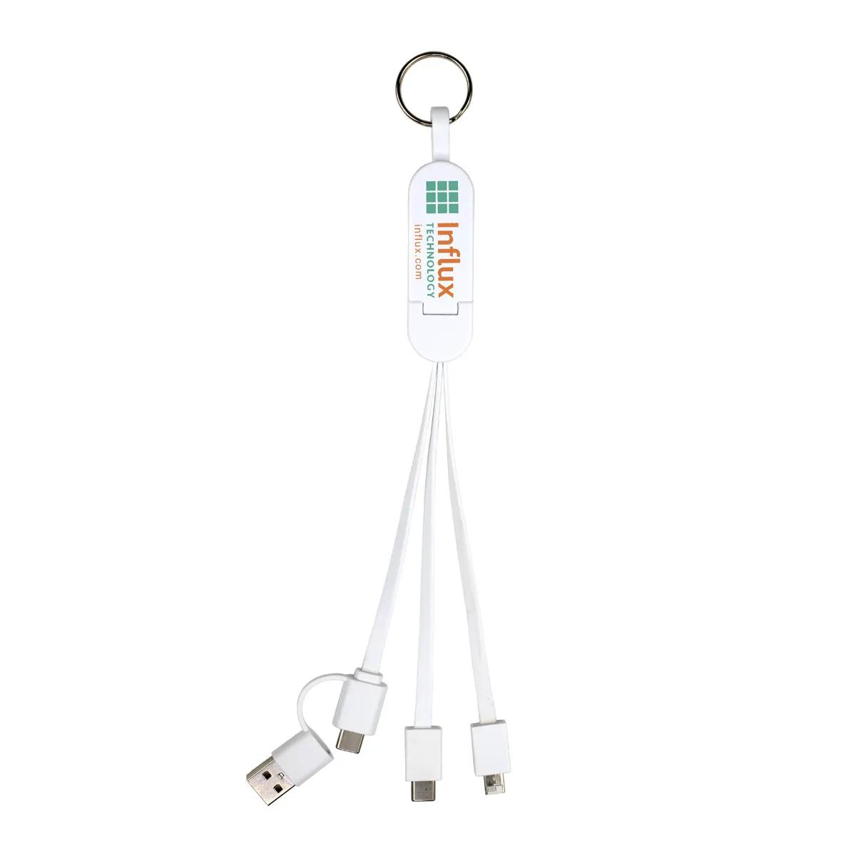 Phone Charging Cable 5-in-1 with Stand Acrylic - 9.4 x 0.8 in - product view 30