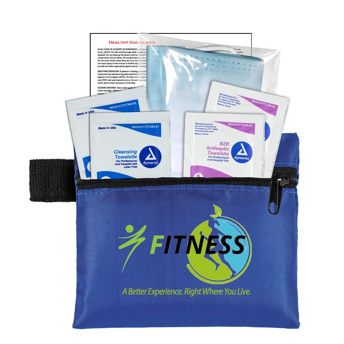 First Aid Kit 5 Piece Antiseptic Polyester Pouch - 5 x 4.3 in - product view 13