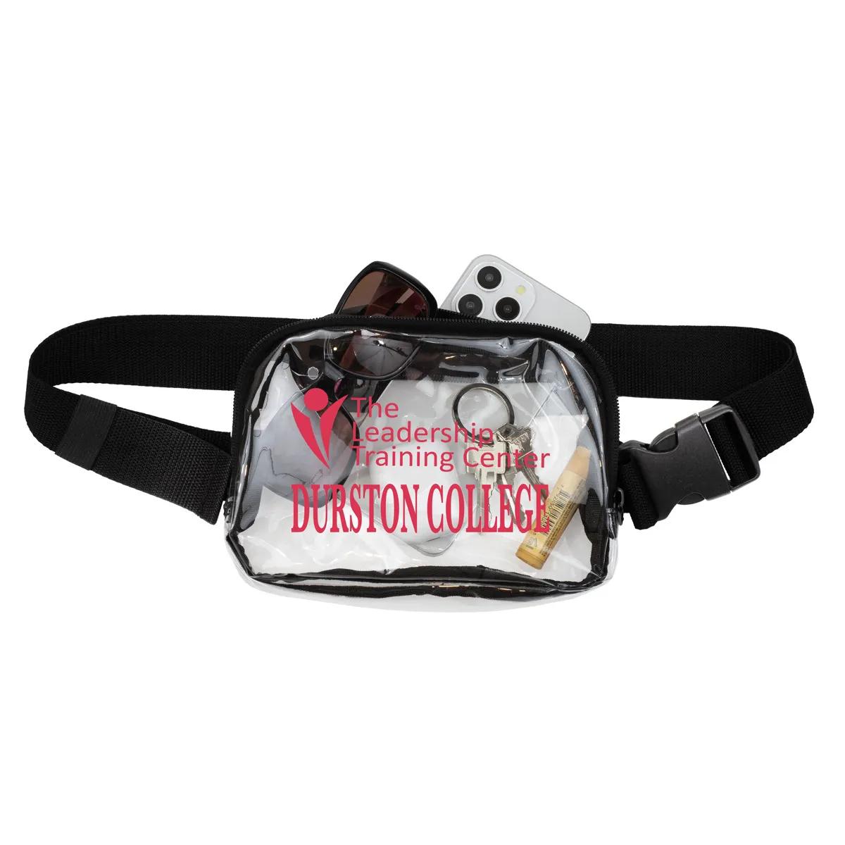 Clear Belt Bag Stadium Compliant Cross-Body TPU - 8 x 5.5 in - product view 3