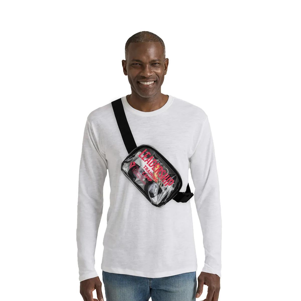 Clear Belt Bag Stadium Compliant Cross-Body TPU - 8 x 5.5 in - product view 7