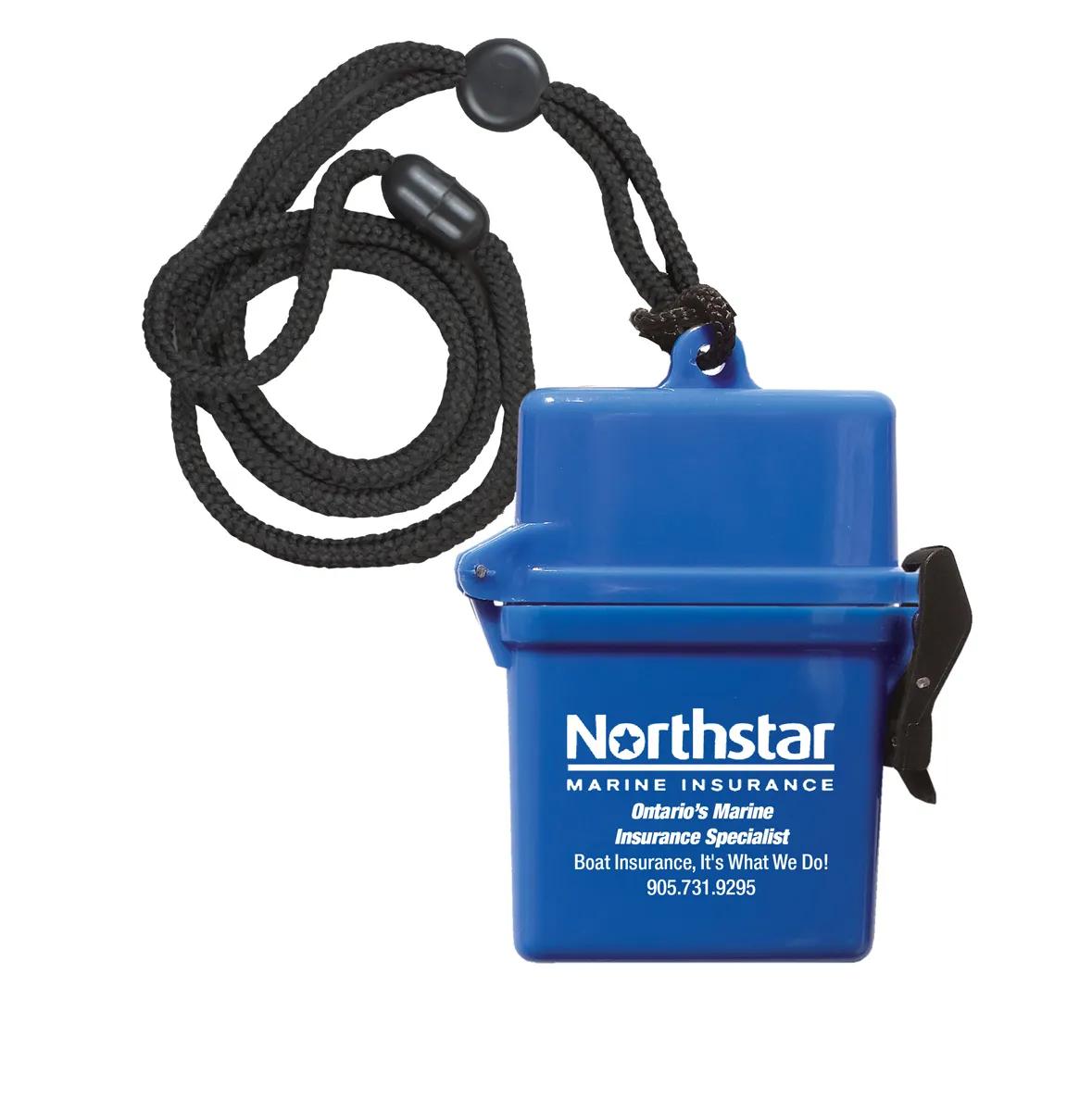 First Aid Kit Waterproof Container 9 Piece - 3.1 x 4.1 in - product view 3