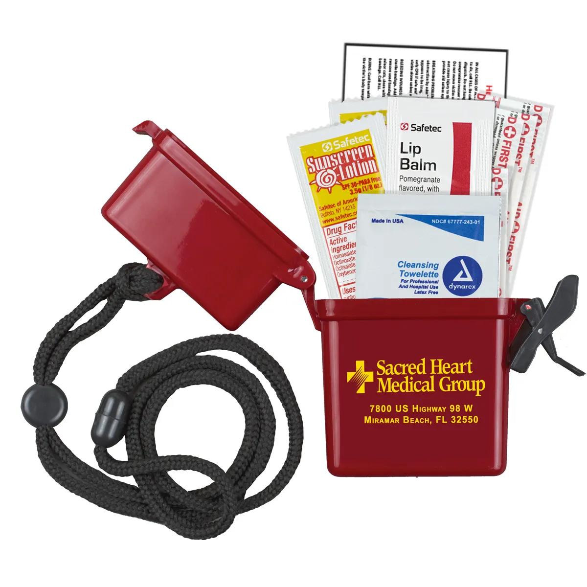 Sun Protection Kit Waterproof Container 8 Piece - 3.1 x 4.1 in - product view 10