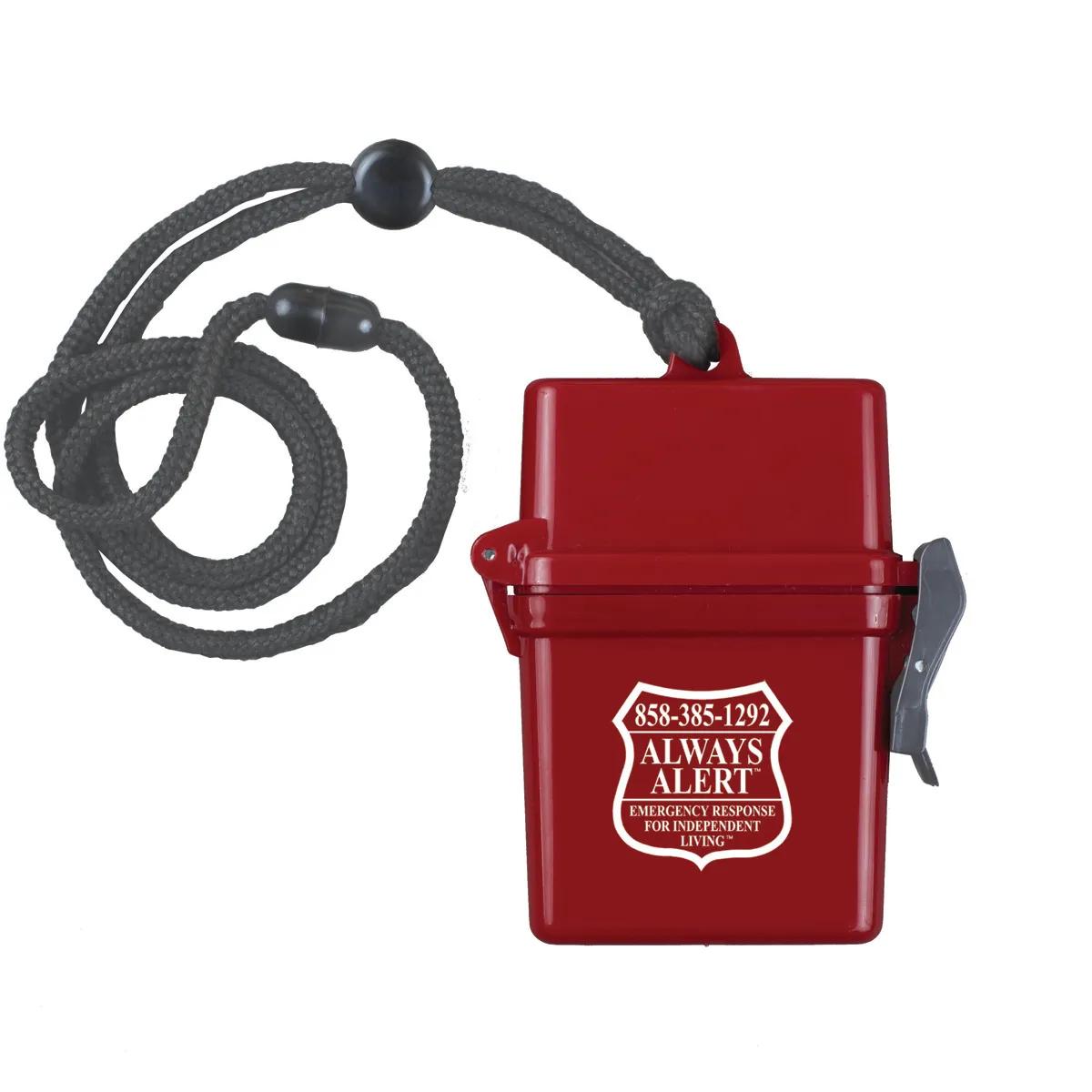 First Aid Kit Waterproof Container 13 Piece - 3.1 x 4.1 in - product view 10