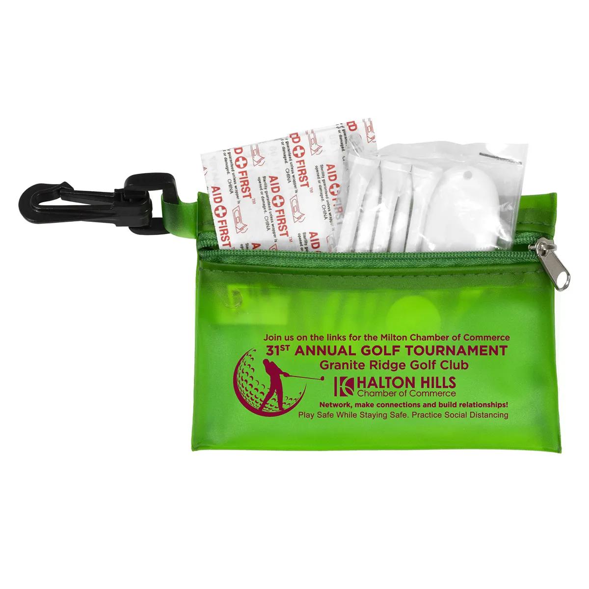 Golf Kit 12 Piece with Divot Tool Tees Markers - 4.9 x 3.5 in - product view 4