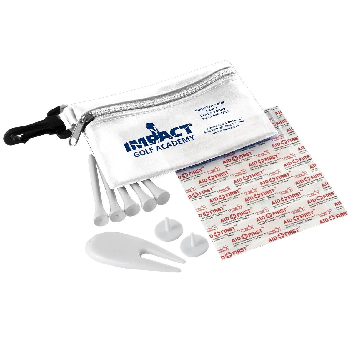 Golf Kit 12 Piece with Divot Tool Tees Markers - 4.9 x 3.5 in - product view 13