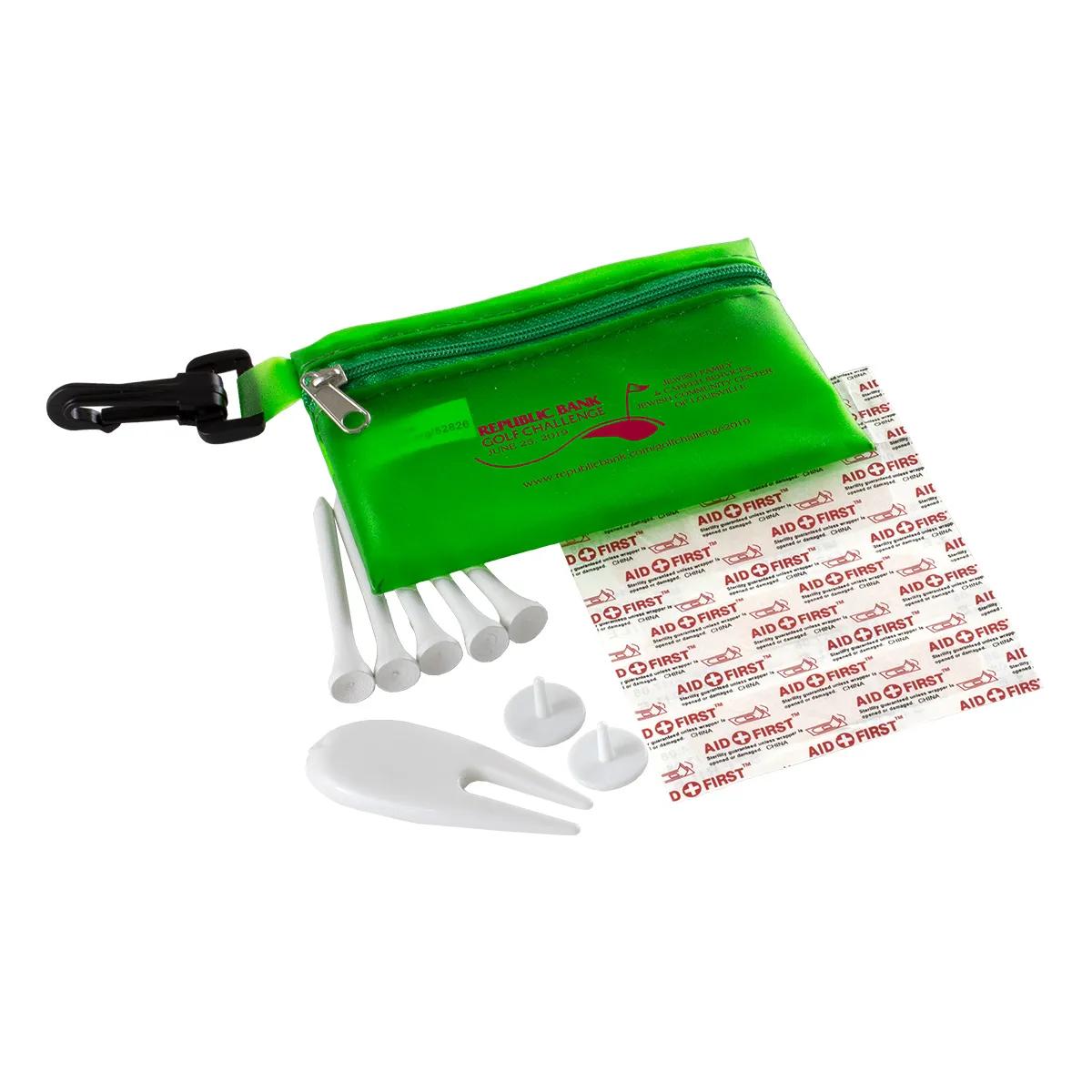 Golf Kit 12 Piece with Divot Tool Tees Markers - 4.9 x 3.5 in - product view 14